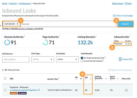 moz link finder.